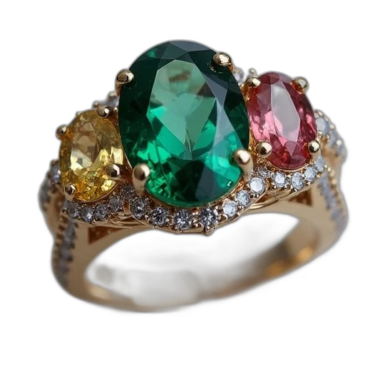 jewelry, crown, 3d render, photorealistic transparent PNG cut-out