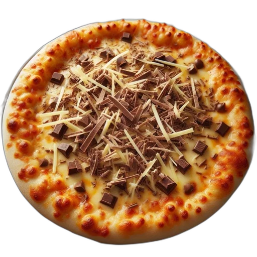 food, crown, 3d render, photorealistic transparent PNG cut-out
