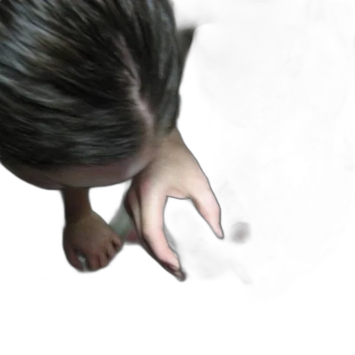mask, creature, face, hair transparent PNG cut-out