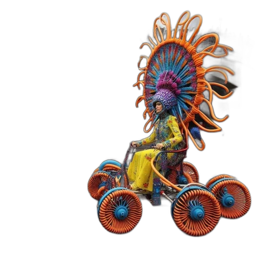jewelry, car, dragon, 3d render transparent PNG cut-out
