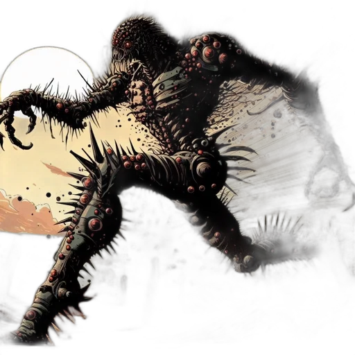 creature, animal, hair, dragon transparent PNG cut-out