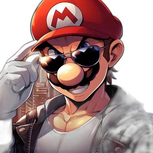 hat, mask, face, pixel art transparent PNG cut-out