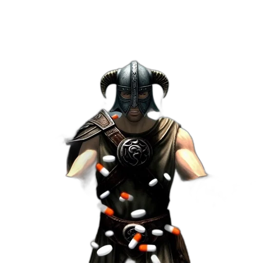 mask, staff, dress, weapon transparent PNG cut-out