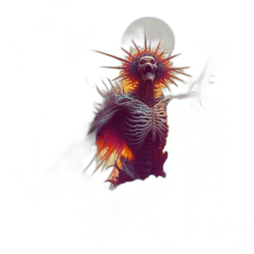 creature, dragon, hair, animal transparent PNG cut-out