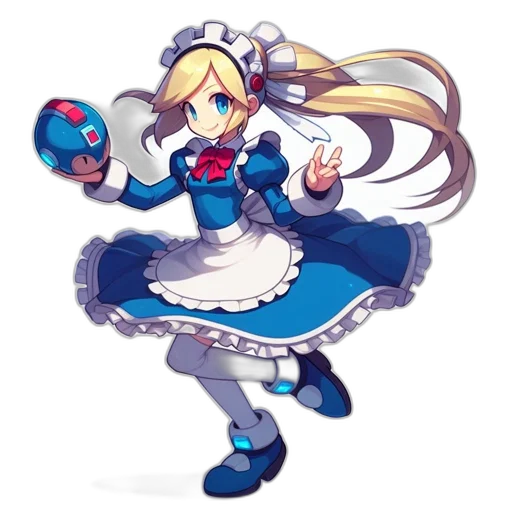 staff, dress, robot, weapon transparent PNG cut-out