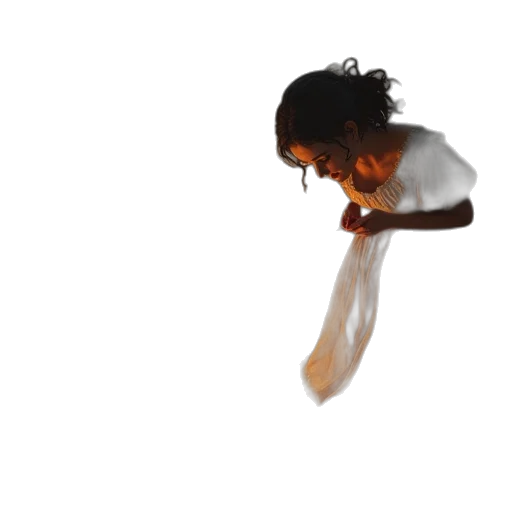 hair, staff, jewelry, weapon transparent PNG cut-out