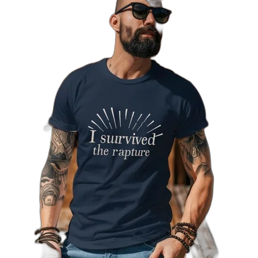 3d render, man, beard, tattoos transparent PNG cut-out
