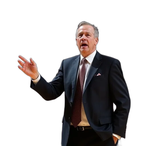 staff, basketball, coach, gestures transparent PNG cut-out