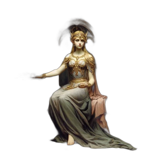 jewelry, staff, dress, crown transparent PNG cut-out