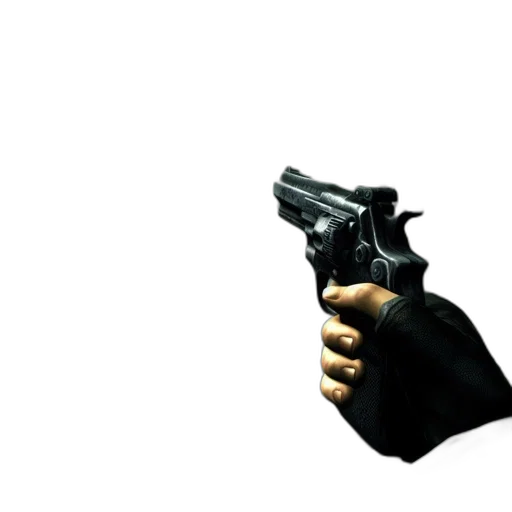 weapon, staff, jacket, mask transparent PNG cut-out