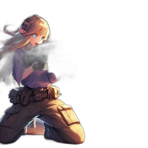 weapon, staff, sword, robot transparent PNG cut-out