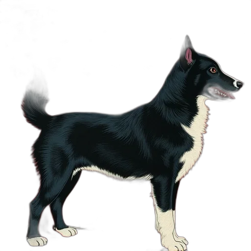 animal, staff, creature, photorealistic transparent PNG cut-out