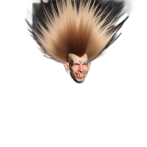 hair, creature, animal, dragon transparent PNG cut-out