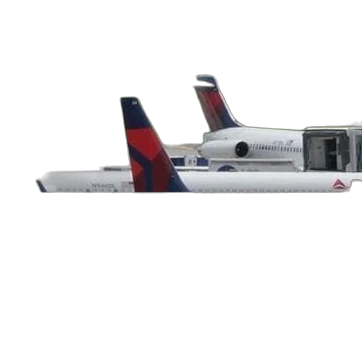 3d render, concept art, delta, airlines transparent PNG cut-out