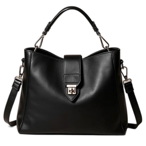 monochrome, crossbody, leather, handbags transparent PNG cut-out