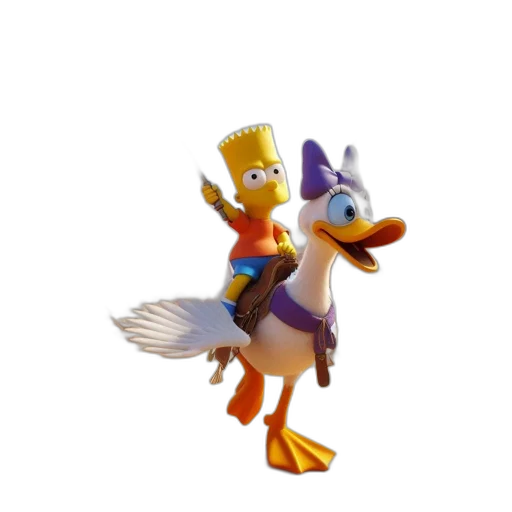 animal, creature, staff, 3d render transparent PNG cut-out