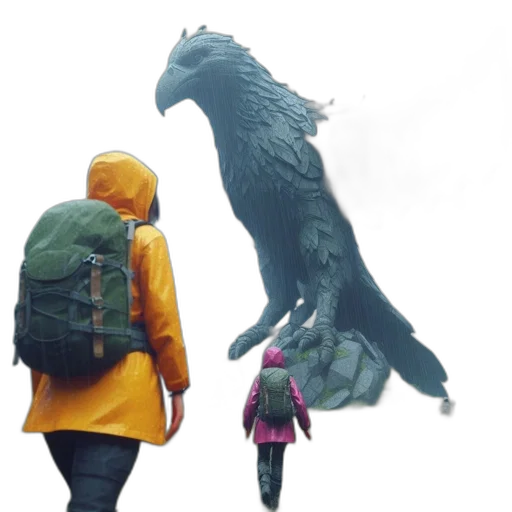 dragon, jacket, creature, animal transparent PNG cut-out