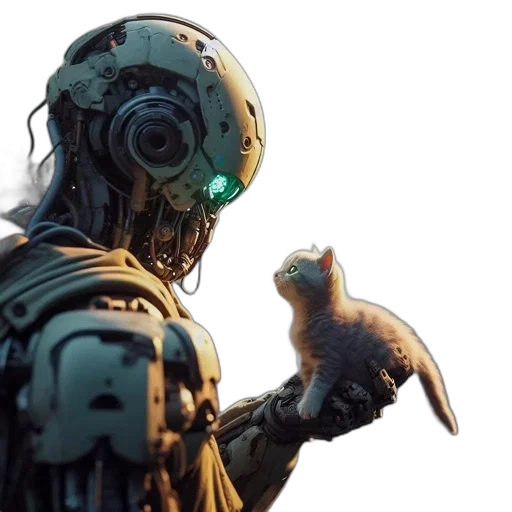 robot, animal, creature, weapon transparent PNG cut-out