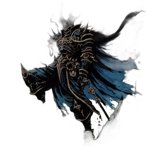 mask, dragon, staff, weapon transparent PNG cut-out