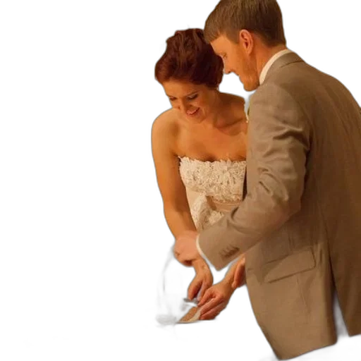 dress, photorealistic, bride, white transparent PNG cut-out