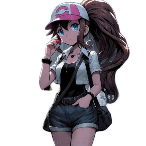 staff, hat, jacket, dress transparent PNG cut-out