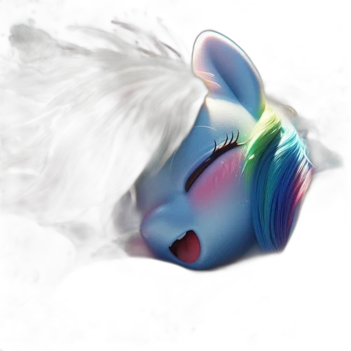 animal, creature, dragon, hair transparent PNG cut-out