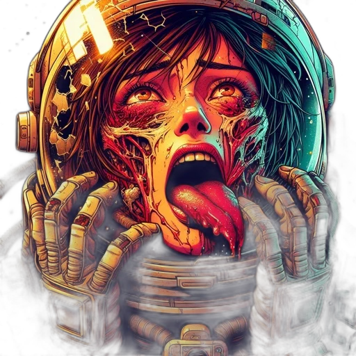 mask, face, robot, creature transparent PNG cut-out