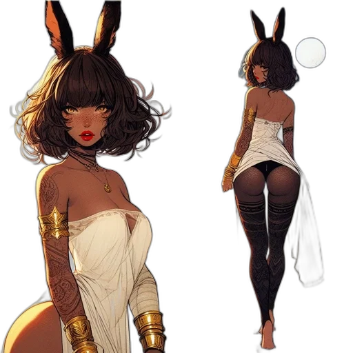 dress, concept art, fantasy art, pixel art transparent PNG cut-out