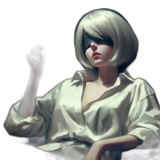 face, mask, staff, jacket transparent PNG cut-out