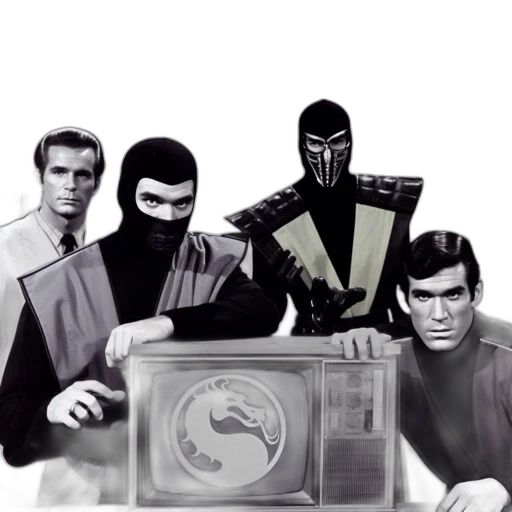 mask, comic book art, concept art, vaporwave transparent PNG cut-out