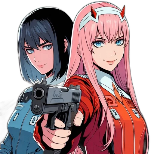 weapon, robot, jacket, anime transparent PNG cut-out