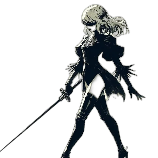 sword, staff, weapon, jacket transparent PNG cut-out