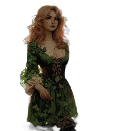 dress, concept art, fantasy art, pixel art transparent PNG cut-out