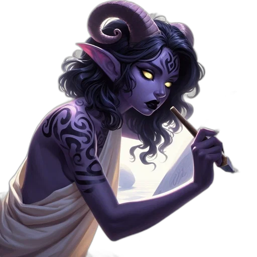 jewelry, staff, creature, fantasy art transparent PNG cut-out