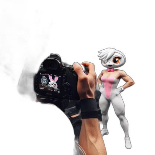 robot, weapon, staff, creature transparent PNG cut-out