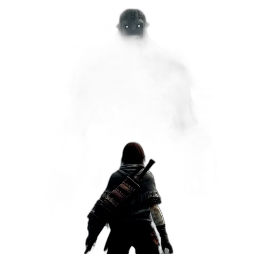 creature, mask, weapon, robot transparent PNG cut-out