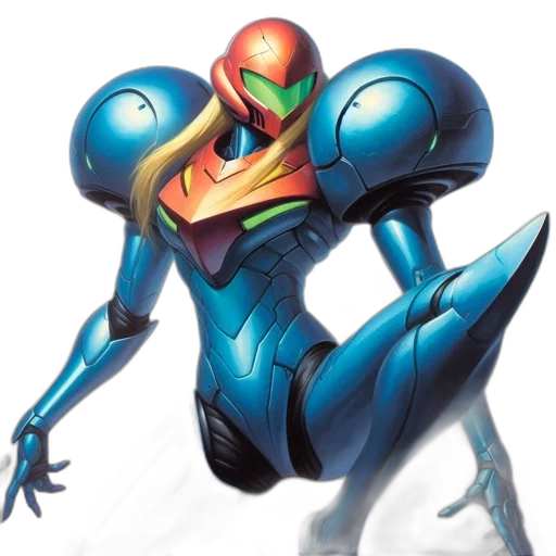 robot, concept art, 3d render, comic book art transparent PNG cut-out