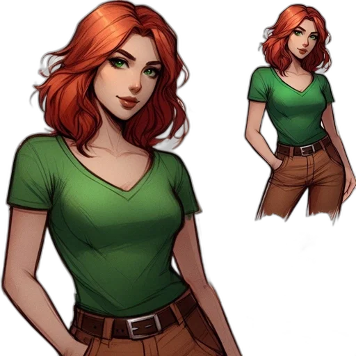 concept art, comic book art, fantasy art, pixel art transparent PNG cut-out
