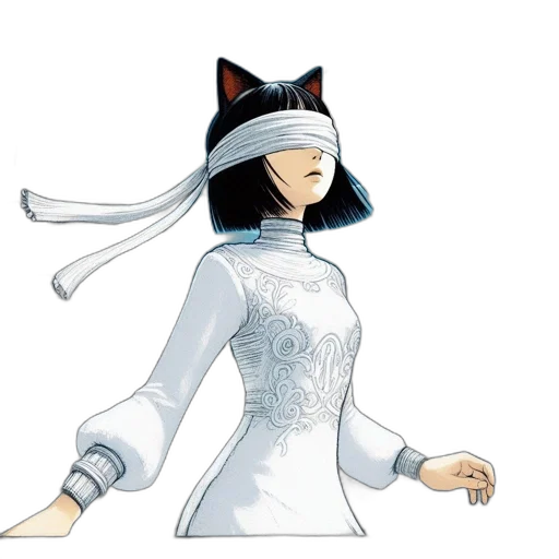 mask, hat, staff, dress transparent PNG cut-out