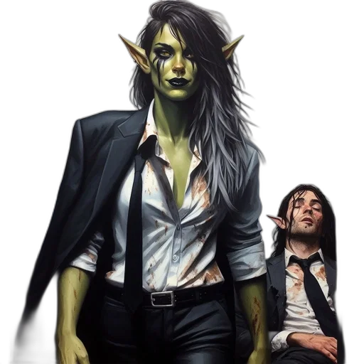 concept art, fantasy art, comic book art, photorealistic transparent PNG cut-out