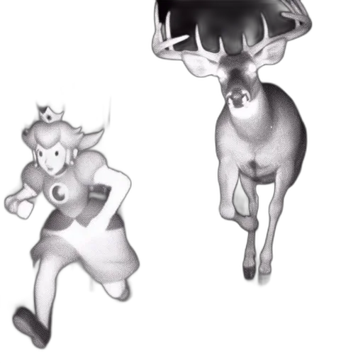 animal, creature, crown, concept art transparent PNG cut-out