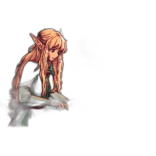 dragon, creature, staff, weapon transparent PNG cut-out