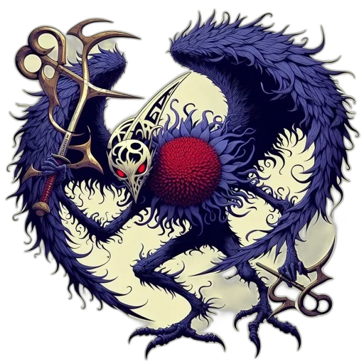 dragon, creature, staff, pixel art transparent PNG cut-out