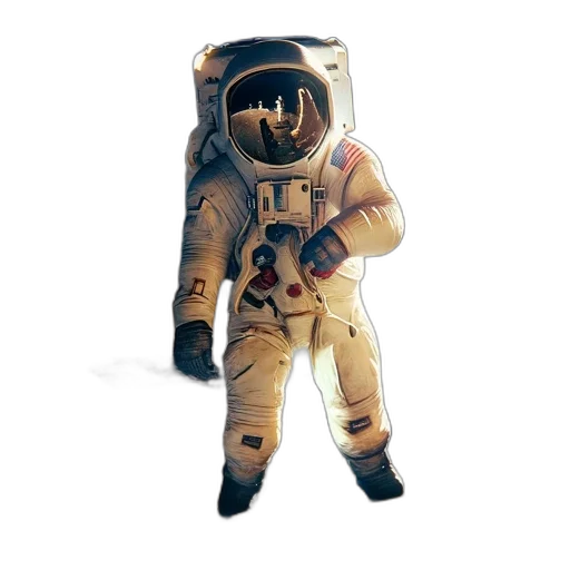 robot, jacket, staff, mask transparent PNG cut-out