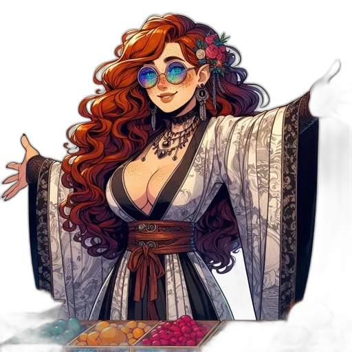 dress, fantasy art, concept art, pixel art transparent PNG cut-out