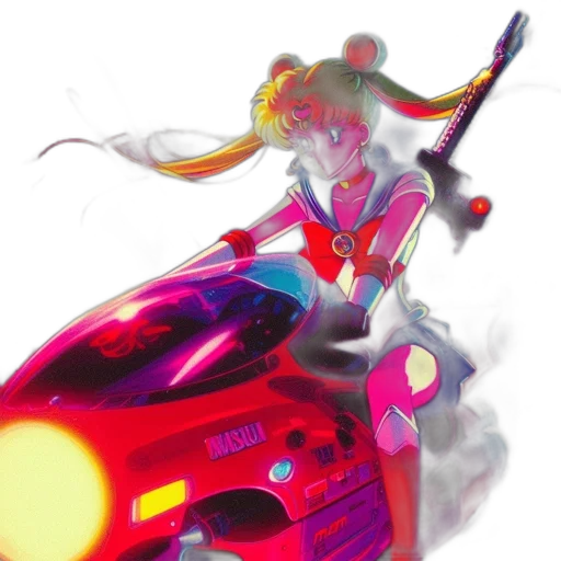 car, weapon, jacket, concept art transparent PNG cut-out