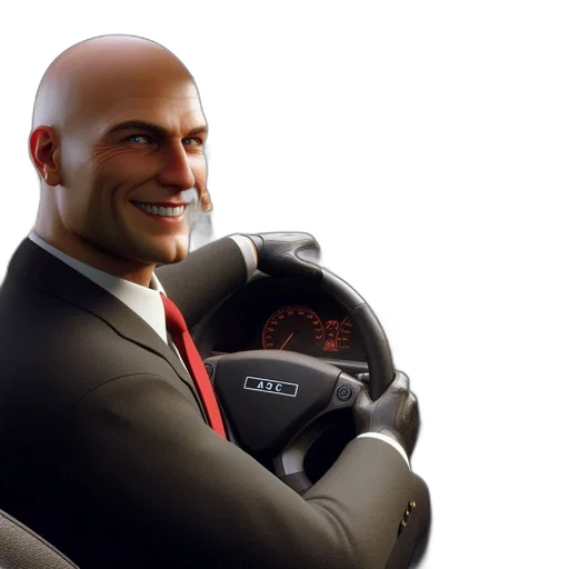 car, jacket, face, robot transparent PNG cut-out