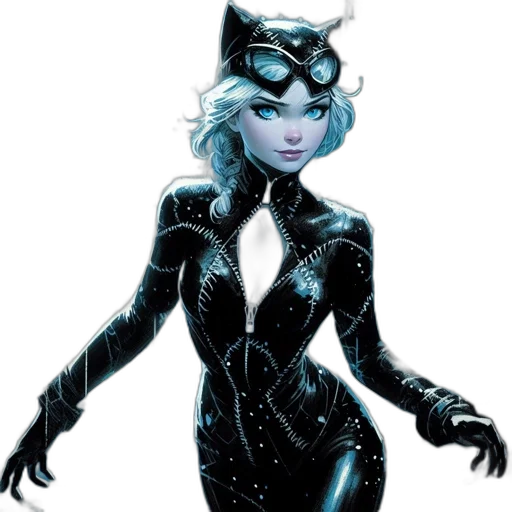 comic book art, concept art, cartoon, fantasy art transparent PNG cut-out