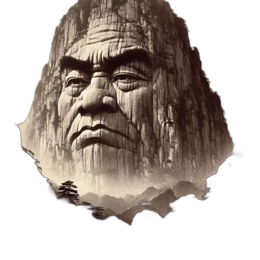 face, mask, creature, hair transparent PNG cut-out