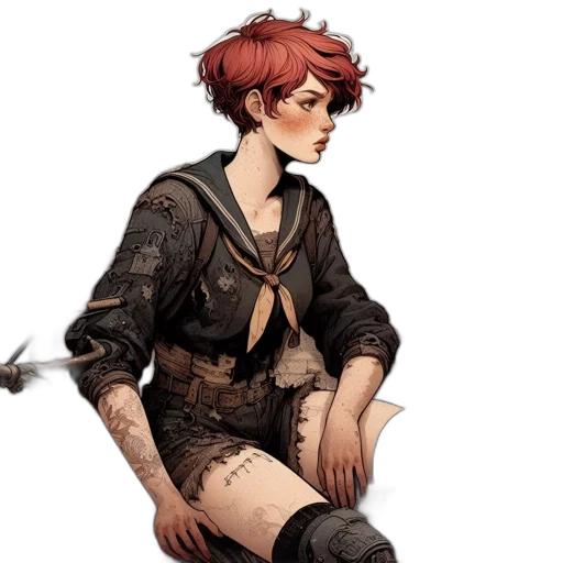 staff, weapon, dress, concept art transparent PNG cut-out